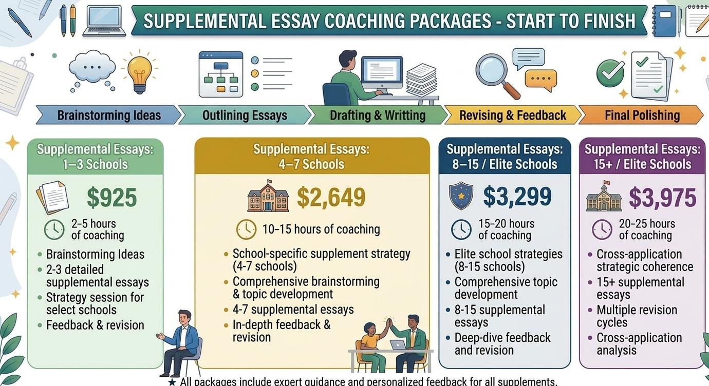 Supplemental Essays only - Start to Finish