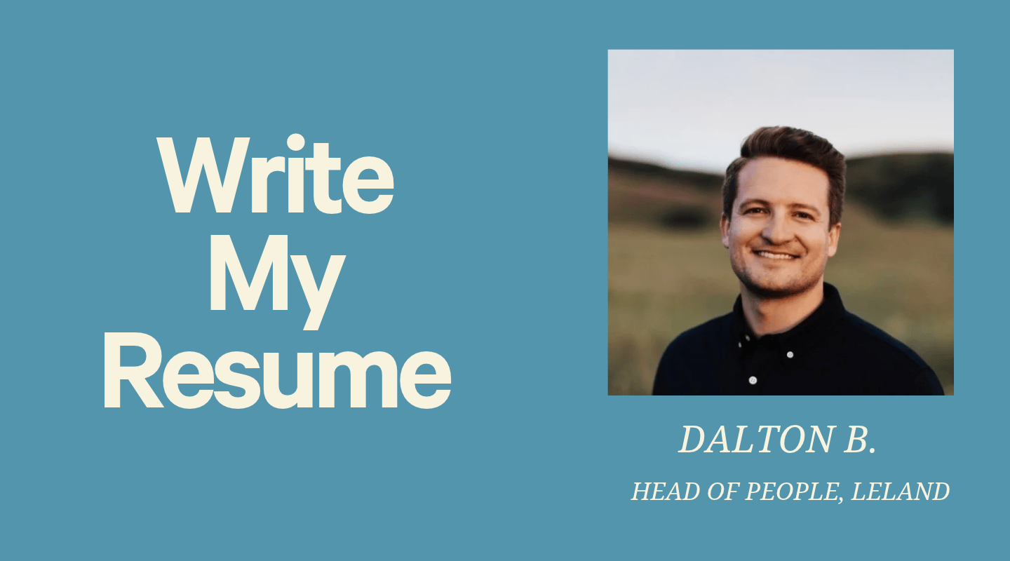 Write My Resume