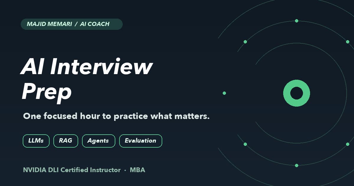 One-Hour AI Interview Prep