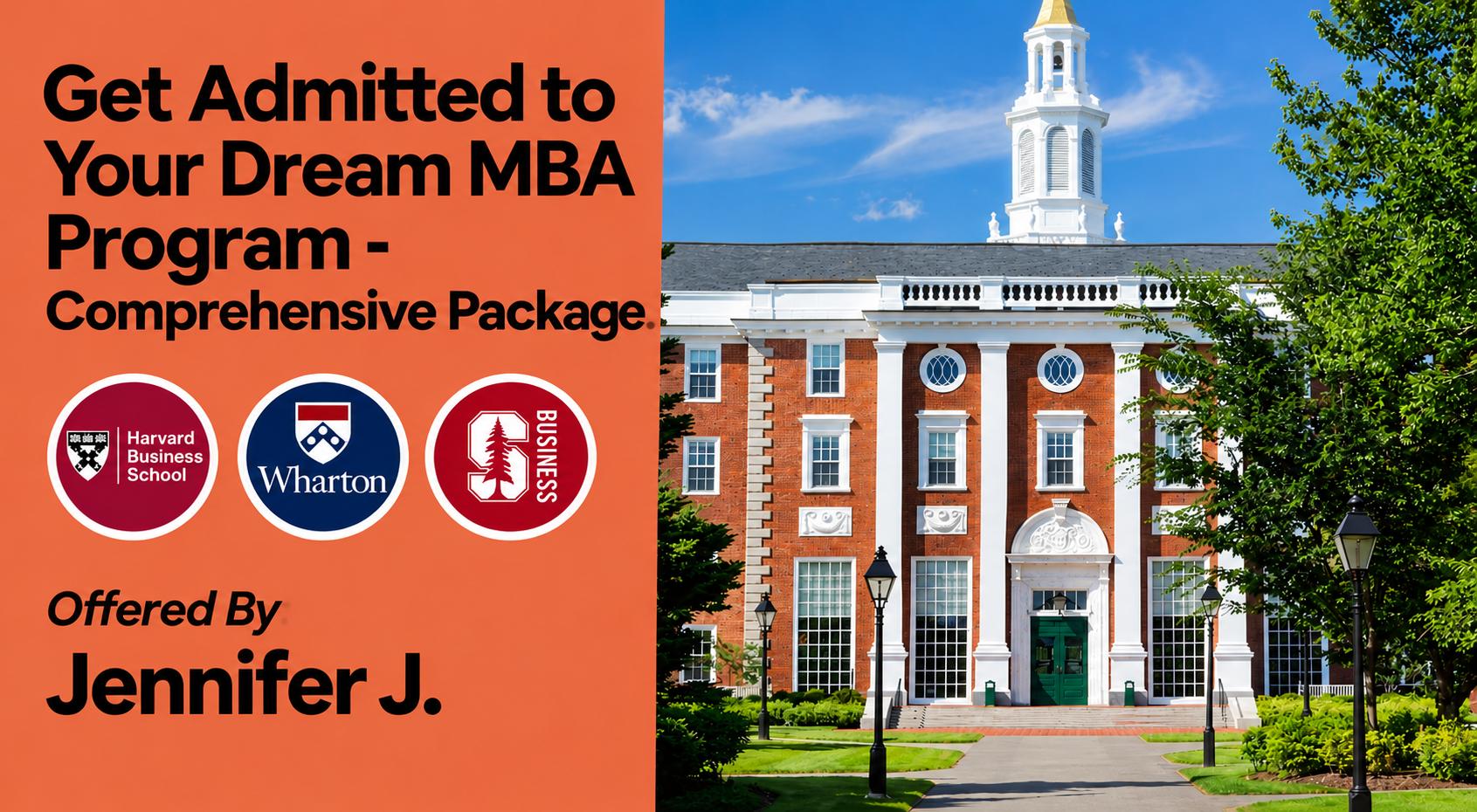 Get Admitted to Your Dream MBA Program - Comprehensive MBA Package