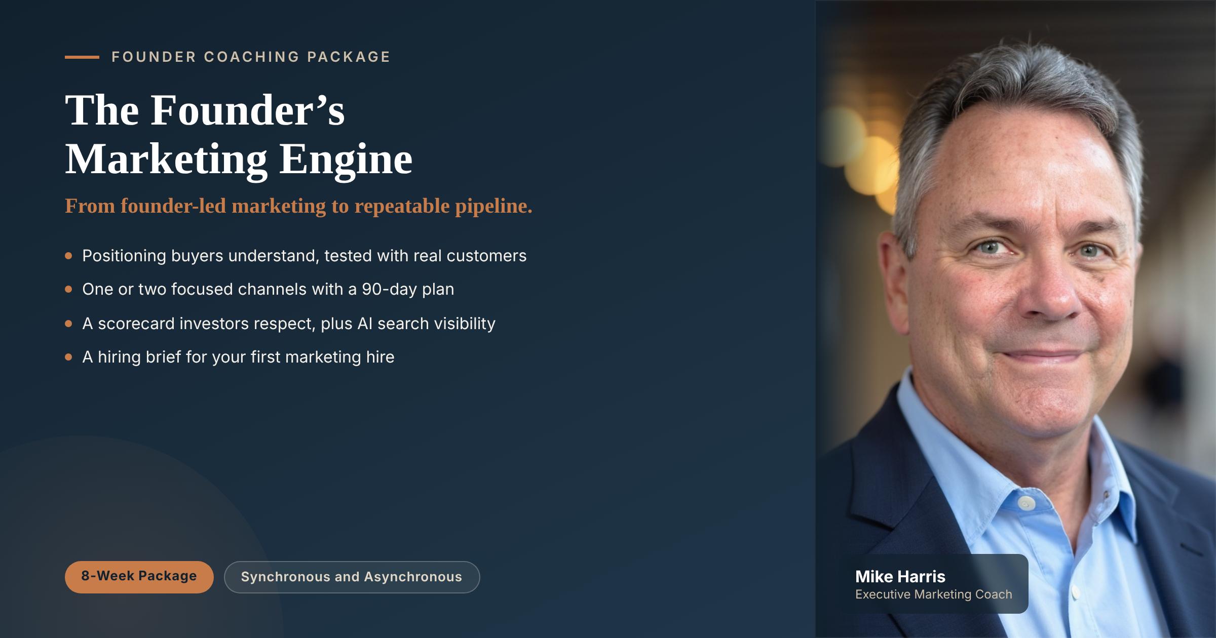 The Founder's Marketing Engine: From Founder-Led to Repeatable Pipeline