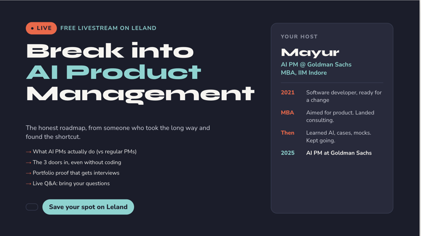 Event cover