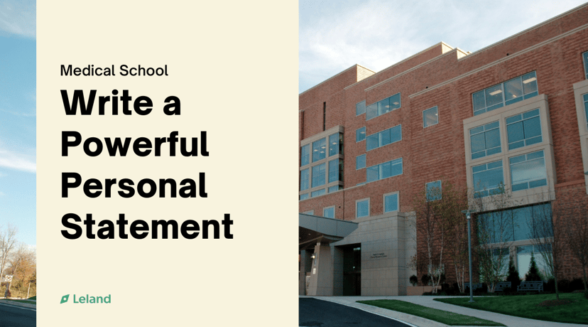 Write a Powerful Personal Statement