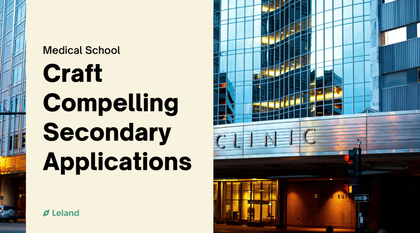 Craft Compelling Secondary Applications