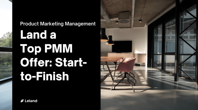 Land a Top PMM Offer: Start-to-Finish
