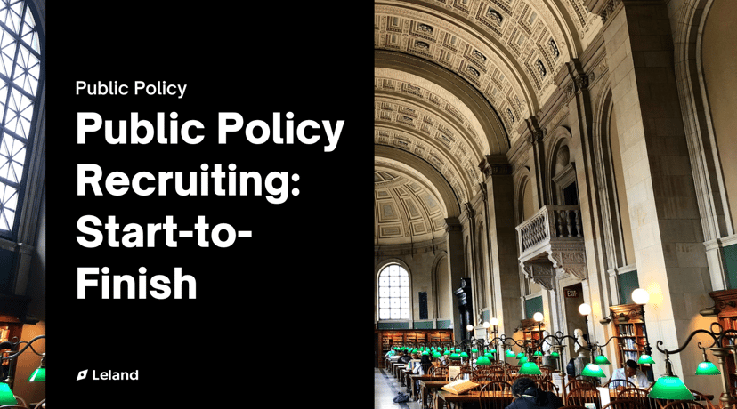 Public Policy Recruiting: Start-to-Finish