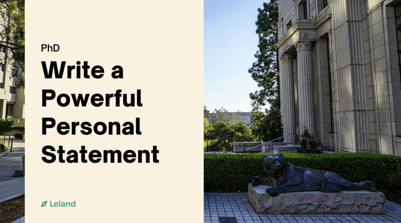 Write a Powerful Personal Statement