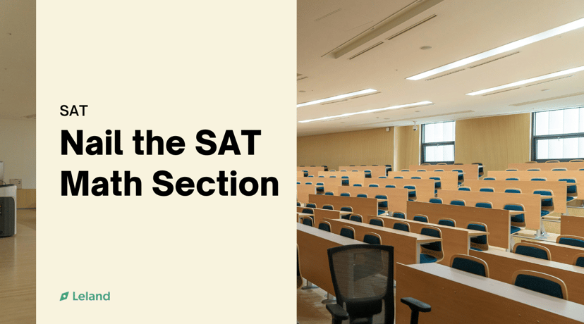Nail the SAT Math Section