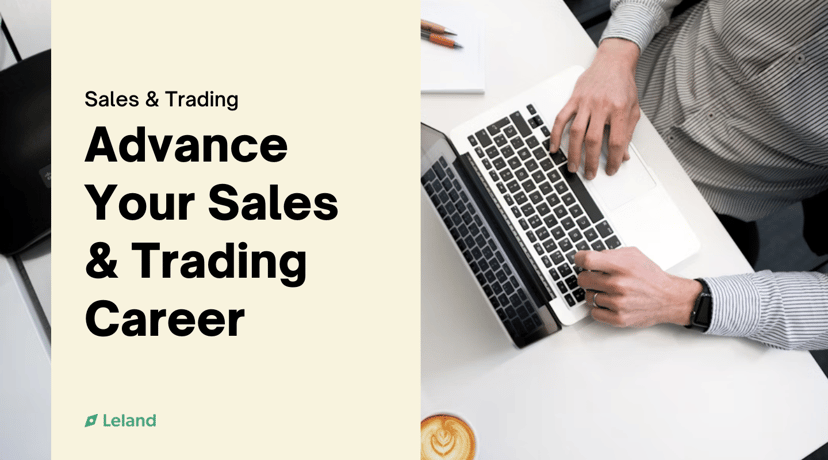 Advance Your Sales & Trading Career