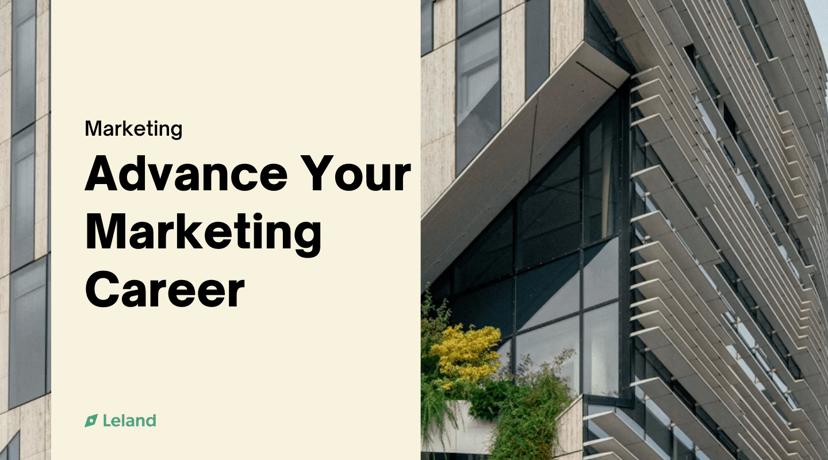 Advance Your Marketing Career