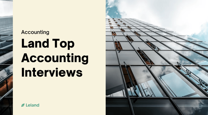 Land Top Accounting Interviews