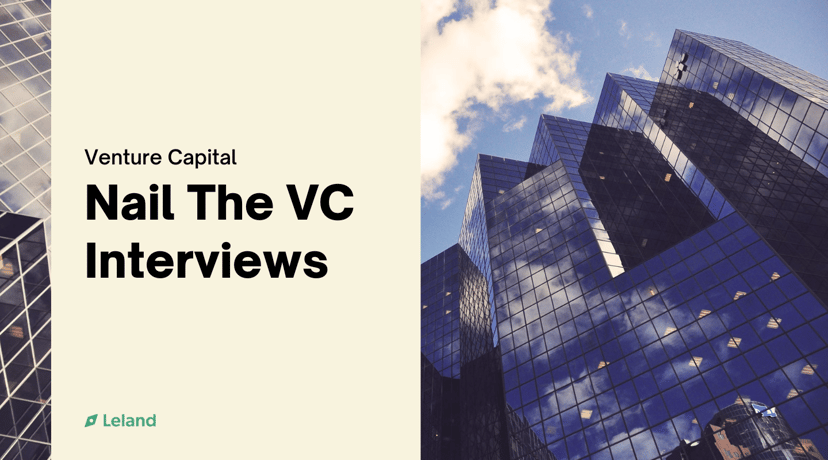 Nail The VC Interviews