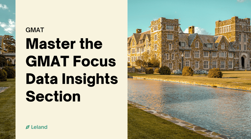 Master the GMAT Focus Data Insights Section