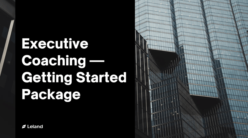 Executive Coaching โย Getting Started Package