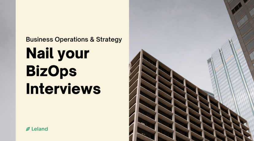 Nail your BizOps Interviews