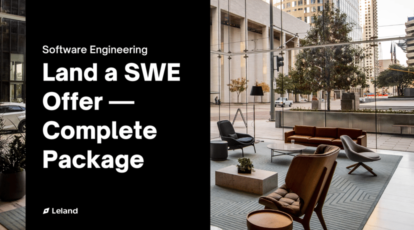 Land a Software Engineering Offer — Complete Package