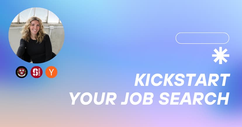 Kickstart a Job Search