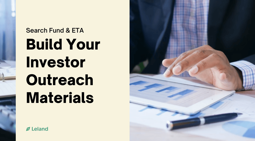 Build Your Investor Outreach Materials