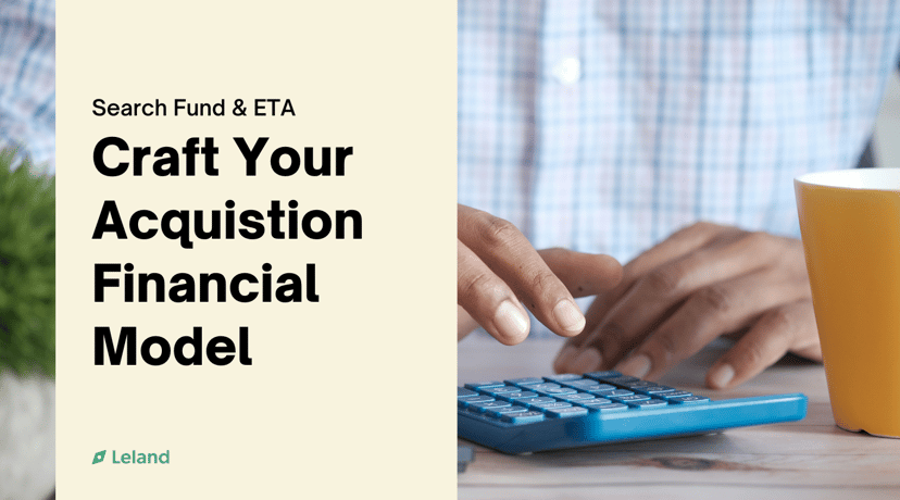 Craft Your Acquisition Financial Model