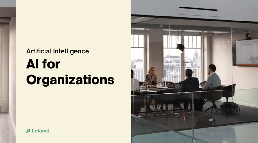 AI for Organizations