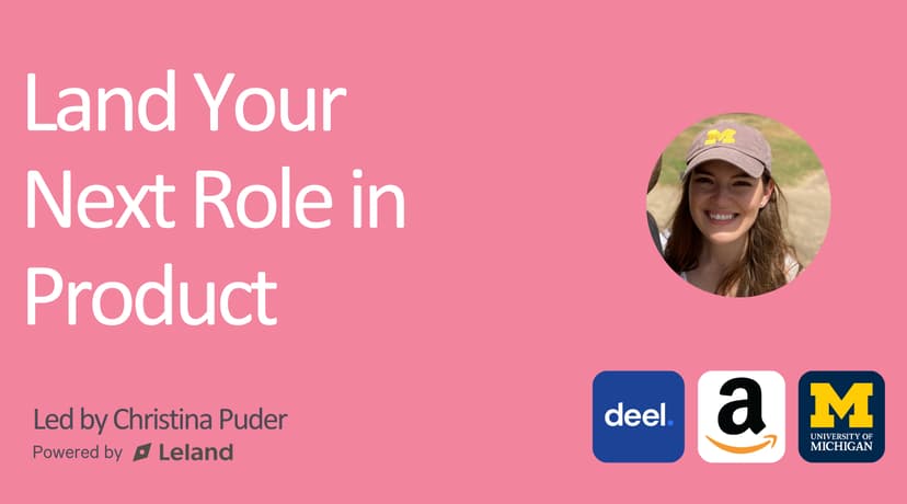 Land Your Next Role in Product for New(ish) PMs