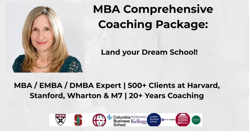 MBA Comprehensive Coaching: Land your Dream School with Unlimited Coaching