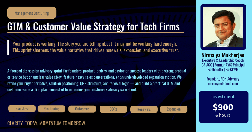GTM & Customer Value Strategy for Tech Firms