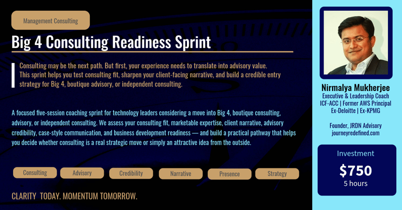 Big 4 Consulting Readiness Sprint