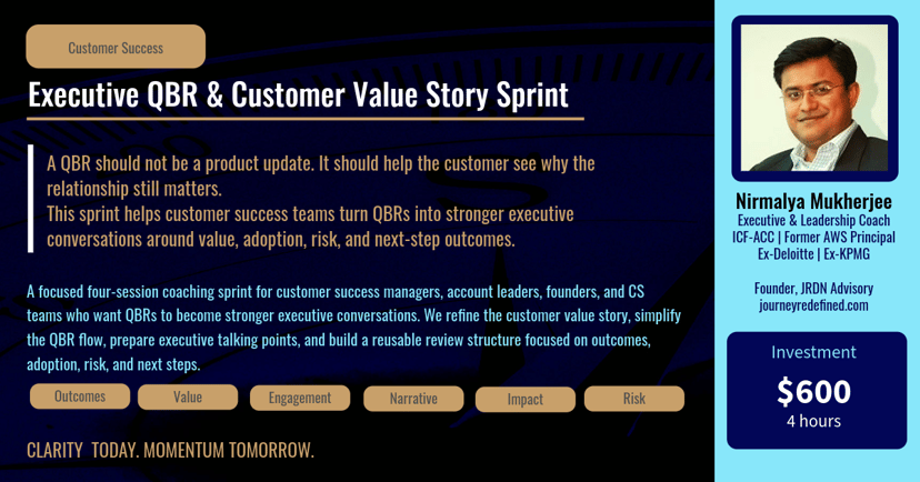 Executive QBR & Customer Value Story Sprint