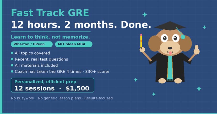 Fast track GRE 12 hours | 2 mo to 320+. All material, Real test questions