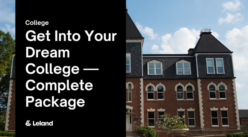 Get Into Your Dream College — Complete Package